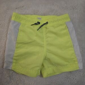 Crewcuts Neon Yellow Swim Shorts (Crew Cuts)